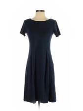 Uniqlo Women Blue Casual Dress S