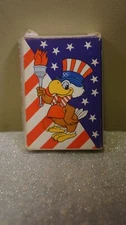 VINTAGE Olympic Playing Cards 1984 USED Deck Sam The Eagle Los Angeles