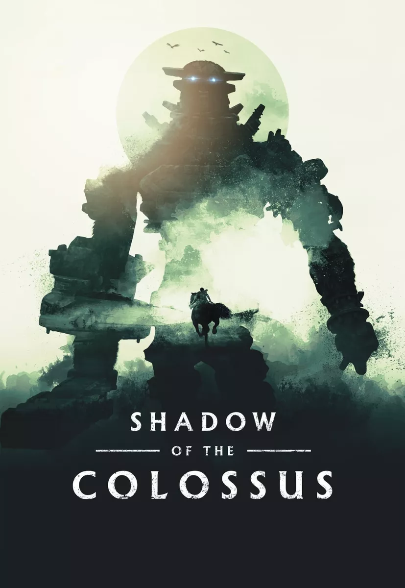 Shadow of The Colossus Game Poster, Exclusive Art, NEW, USA