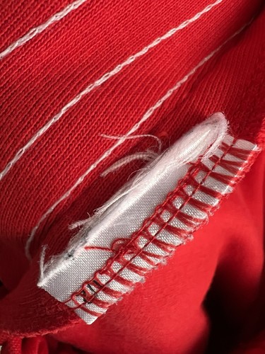 Adidas Pantaloni Tuta TrackPants Trousers Rosso Bianco Taglia XS Uomo Men - Foto 6 di 7