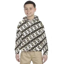 New Kids Hoodie Batik Pattern Design 7434104188150
