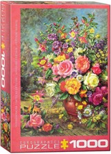 Flowers Bouquet 1000 Pieces Jigsaw Eurographics Puzzle New 