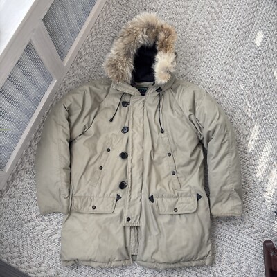 Vintage Unique Spiewak Outdoor Down Jacket Mens Sz Medium  Heavy   Parka Warm!
