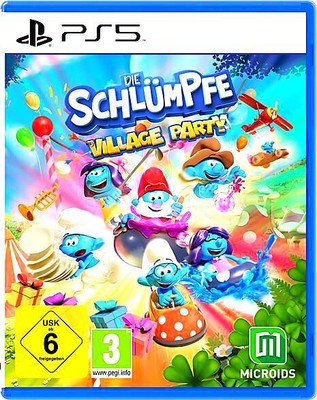Die Schlümpfe: Village Party - PS5 / PlayStation 5 - Neu & OVP - DE Version