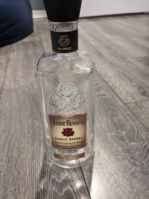 Four Roses Empty Single Barrel Kentucky Straight Bourbon Whiskey 750 mL Bottle