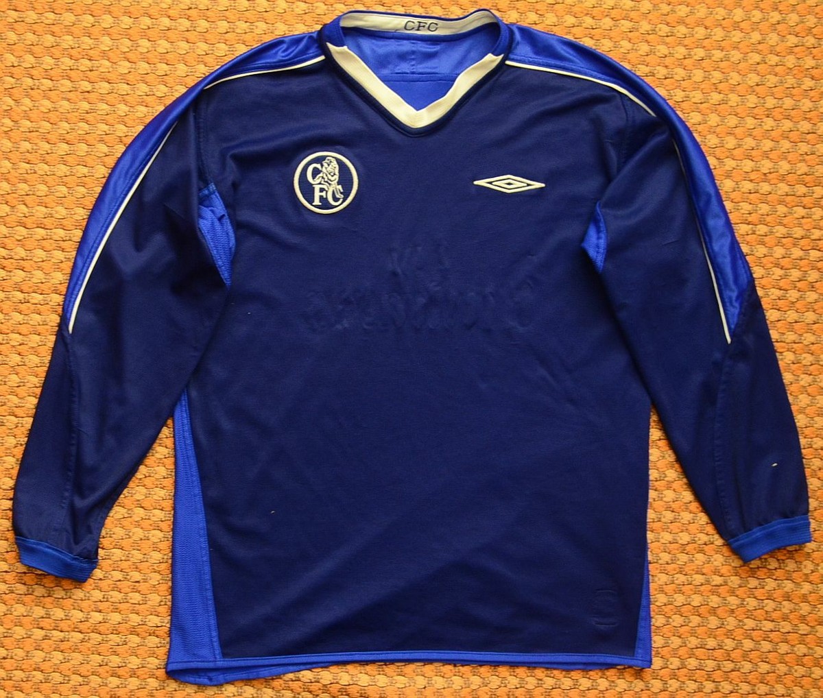 CHELSEA FC UMBRO ユニフォーム　サッカーシャツ　長袖　L CHELSEA FC UMBRO ユニフォーム サッカーシャツ 長袖 L CHELSEA FC