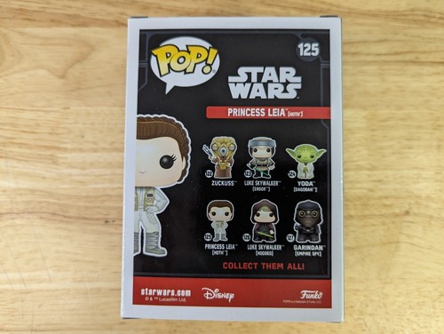 Funko POP! Star Wars #125 Princess Leia Hoth 2017 Galactic Convention Exclusive - Picture 4 of 7