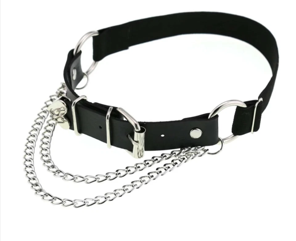 Gargantilla Collar Colgante Collar y Cadenas Premium Alta Calidad Elástico Ajustable Foto 3 de 4