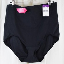 Maidenform Women's High-Waisted Shapewear Underwear Black Size 2XL