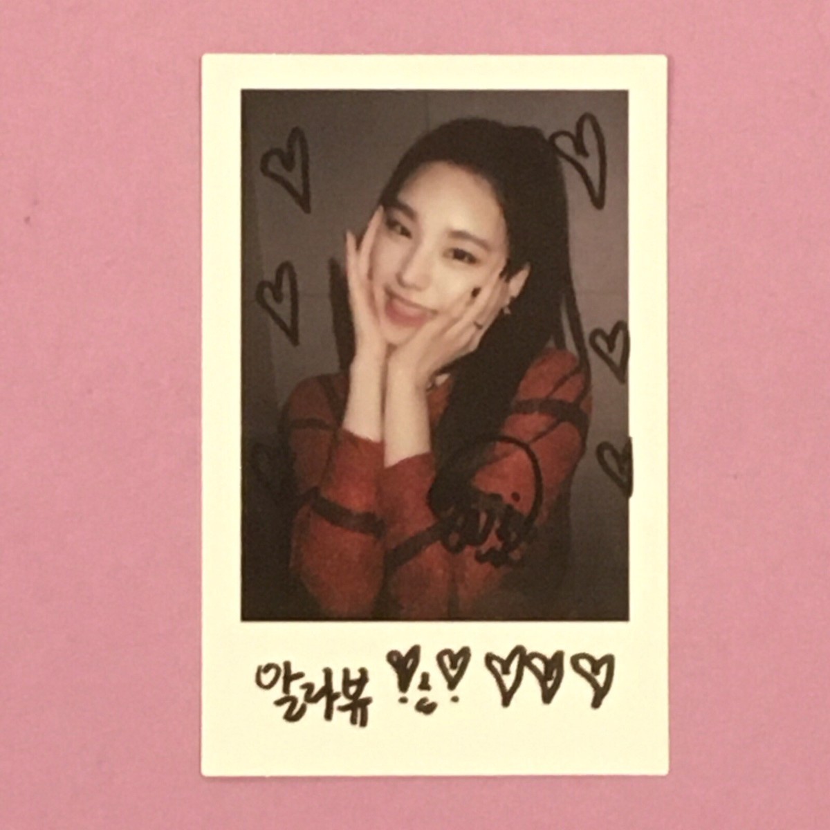 itzy イェジ チェキ ITZY Yeji IT'z ICY Preorder Dalla Dalla Era Polaroid-style