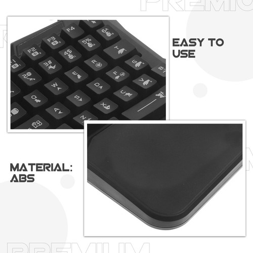 Programmable Keypad E- Keyboard Backlight Keyboard Gaming Keypad Gaming Keyboard - Bild 4 von 11