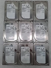 SAS-lot of 9 Seagate ST32000444SS SAS 3.5" Hard Drive
