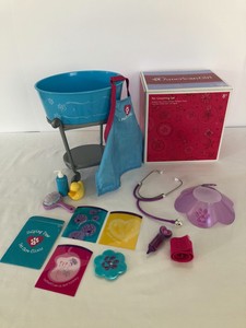 american girl pet grooming set