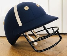 Luxury Polo Cap / Helmet with Faceguard, Made by Charles Owen in UK, Size 59 cm
