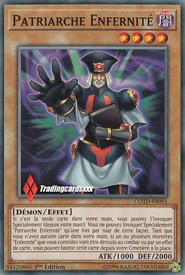 Yu-Gi-Oh!  Infernity Patriarch: COTD-FR091 -VF/Commune-