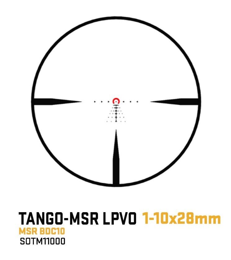 Sig Sauer TANGO-MSR 1-10x28 Illum BDC10 SFP Coyote w/ALPHA Sig Sauer TANGO-MSR 1-10x28 Illum BDC10 SFP Coyote w/ALPHA