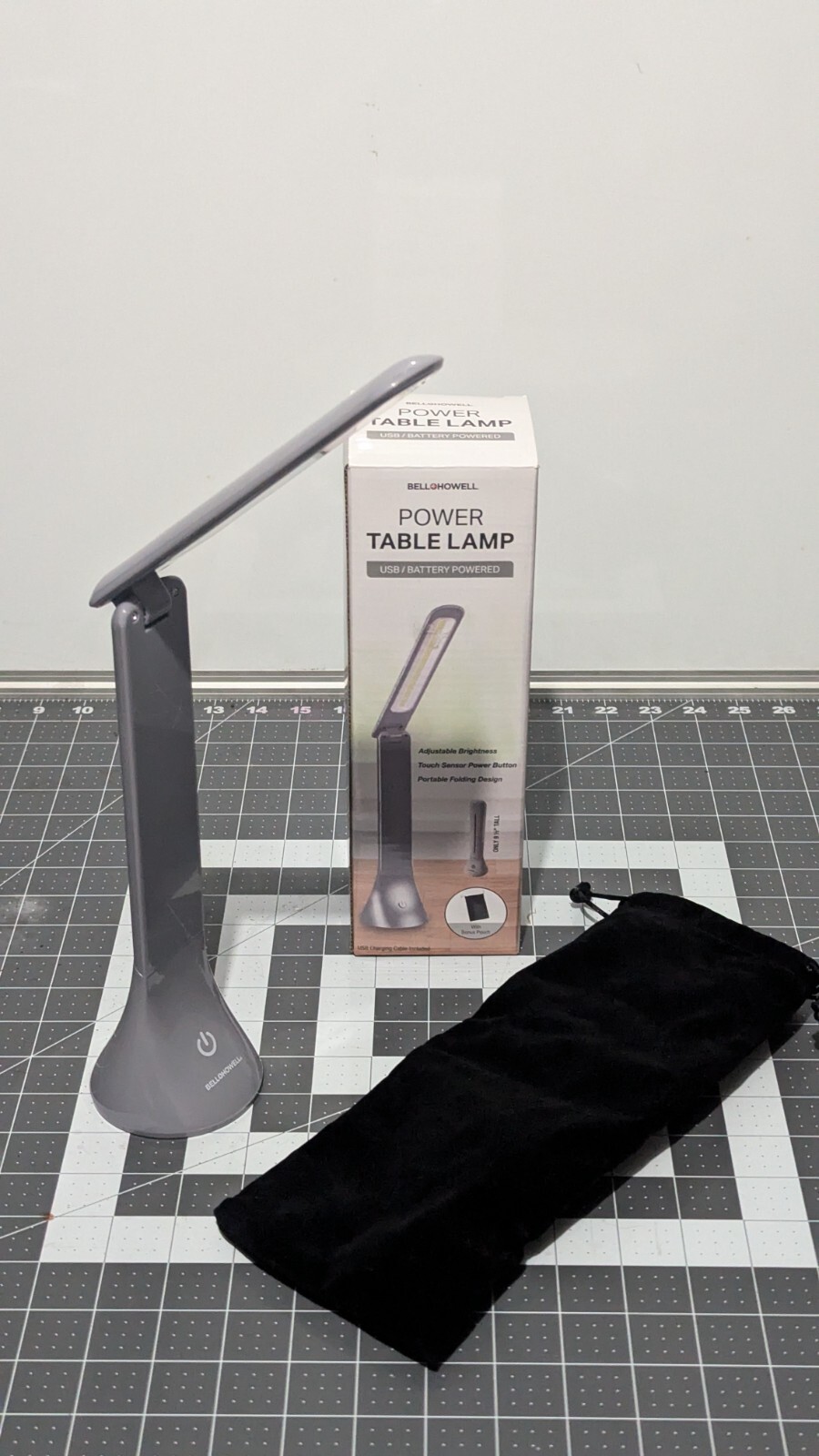 Bell & Howell (USB/Battery) Power Table Lamp 9.5