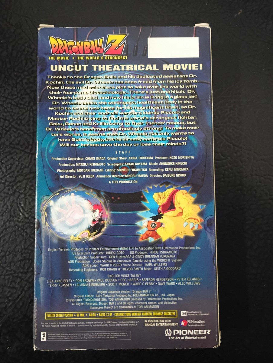 📼 Dragon Ball Z - The World's Strongest - The Movie | eBay