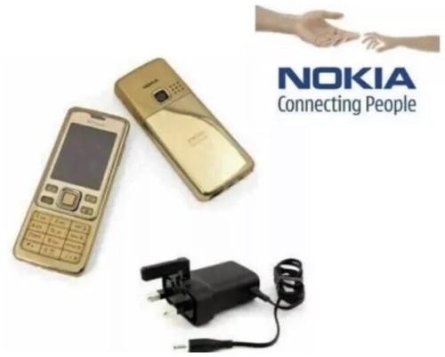 NEW Nokia 6300 Classic Gold Unlocked Camera Mobile Phone+Warrenty - Afbeelding 3 van 4