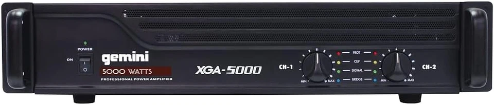Professional 5000W 2-Channel Power Amplifier – High-Powered DJ & PA Audio Amp wi - Image 3 of 4