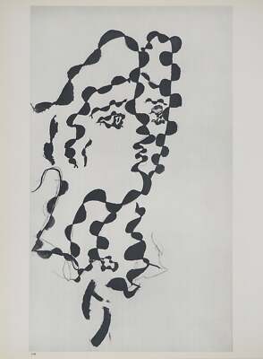 Georges Braque: Female Profile, Original Heliogravure