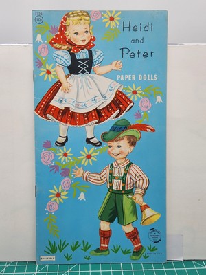 Heidi Peter Uncut Paper Doll Book Saalfield Publishing C 1960s EBay heidi-peter-uncut-paper-doll-book-saalfield-publishing-c-1960s-ebay