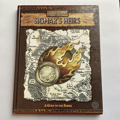 Warhammer Fantasy RP Sigmar's Heirs Guide Empire (Hardcover, 2005) USED