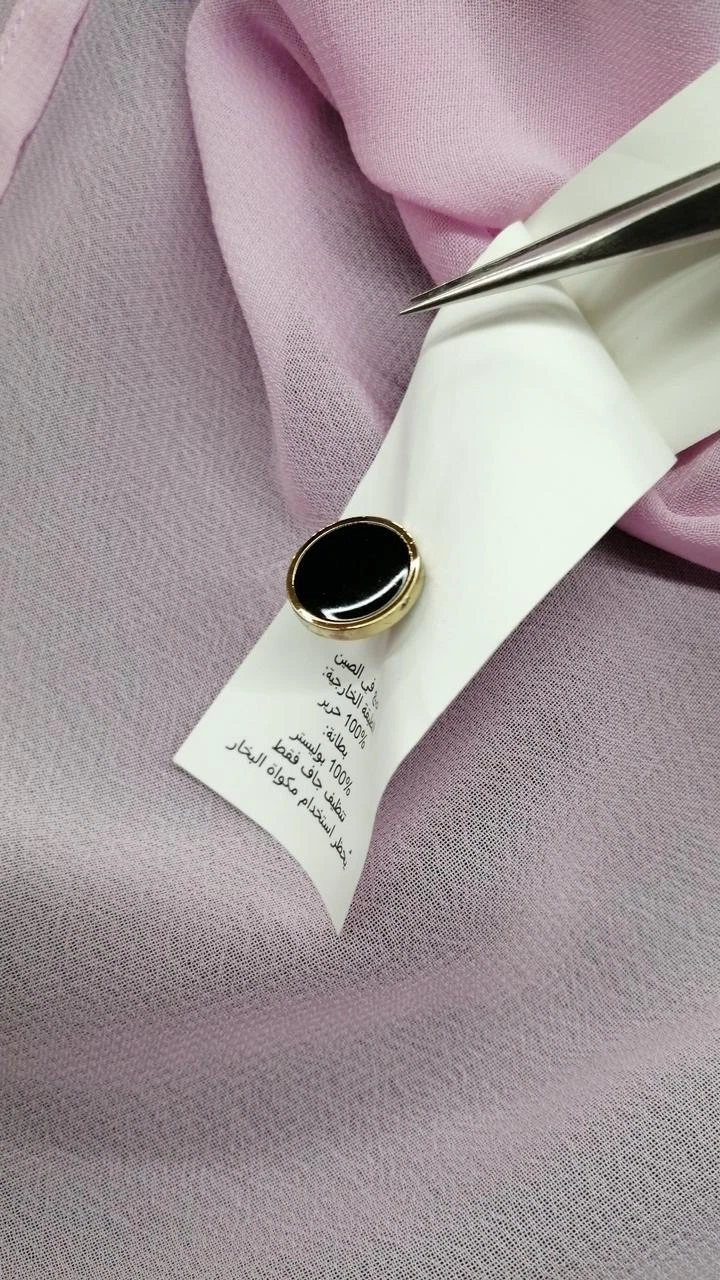 KATE SPADE Abito nero kate vanga rosa lunghezza 50 pollici