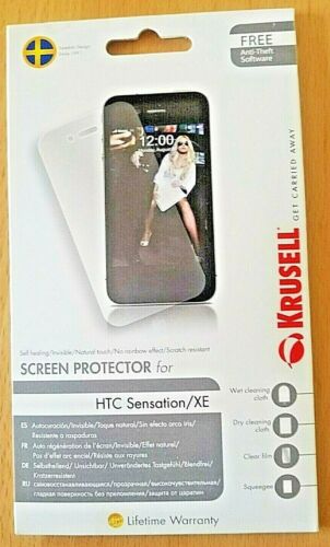  Krusell Screen Protector für HTC Sensation / XE Display Schutzfolie OVP - Bild 1 von 2