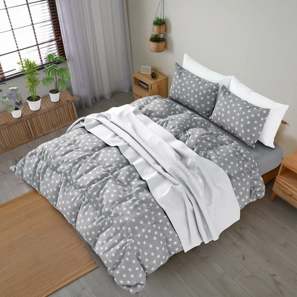 Bedding Sets 800 TC Cotton Queen size  European Quality Duvet Cover set 4 Piece - Image 4 of 4