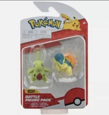 Pokemon Battle Figure Pack - Larvitar & Cyndaquil BRAND NEW