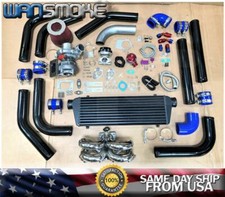 Ram Horn B-series Integracivic B18 B20 T3t4 .63 Turbo Kit Manifold Intercooler