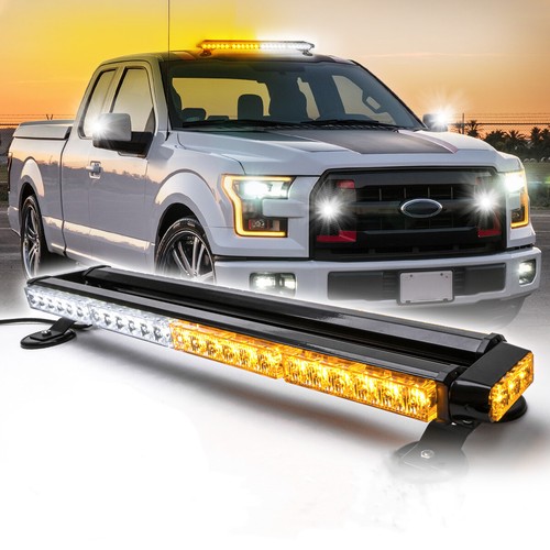 54LED Emergency Warning Hazard Double Side Strobe Light Bar Traffic