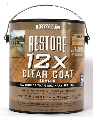 rustoleum clear enamel gallon