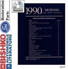 1990 Ford Mustang Factory Shop Service Manual