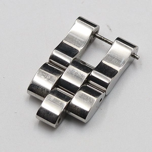 Gucci Véritable 2 Maillons Homme Montre Bracelet Ceinture Bracelet Pièces Argent 16mm