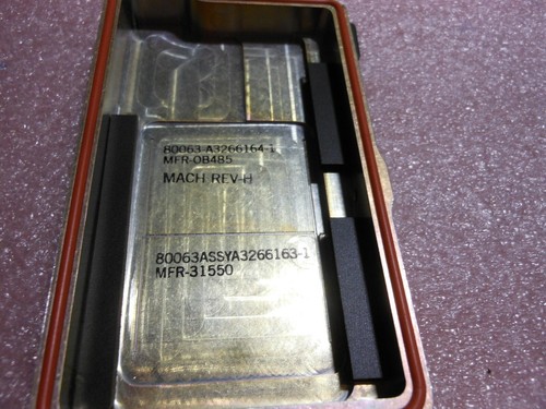 HARRIS BATTERY BOX COVER PART # A3266163-1 NSN: 6160-01-461-9622 REV H - Picture 3 of 6