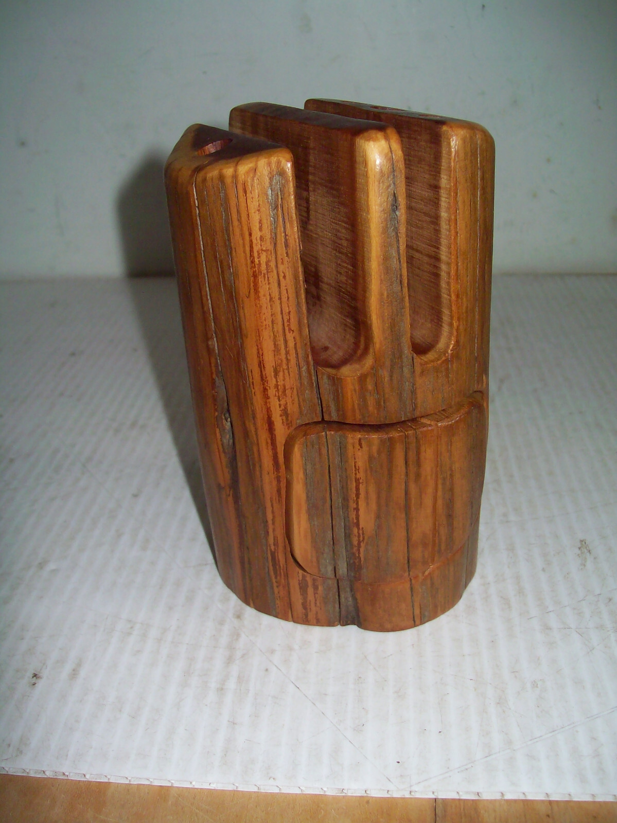 Vintage Richard Rothbard Natural Tree Branch Desk Organizer in VGUC