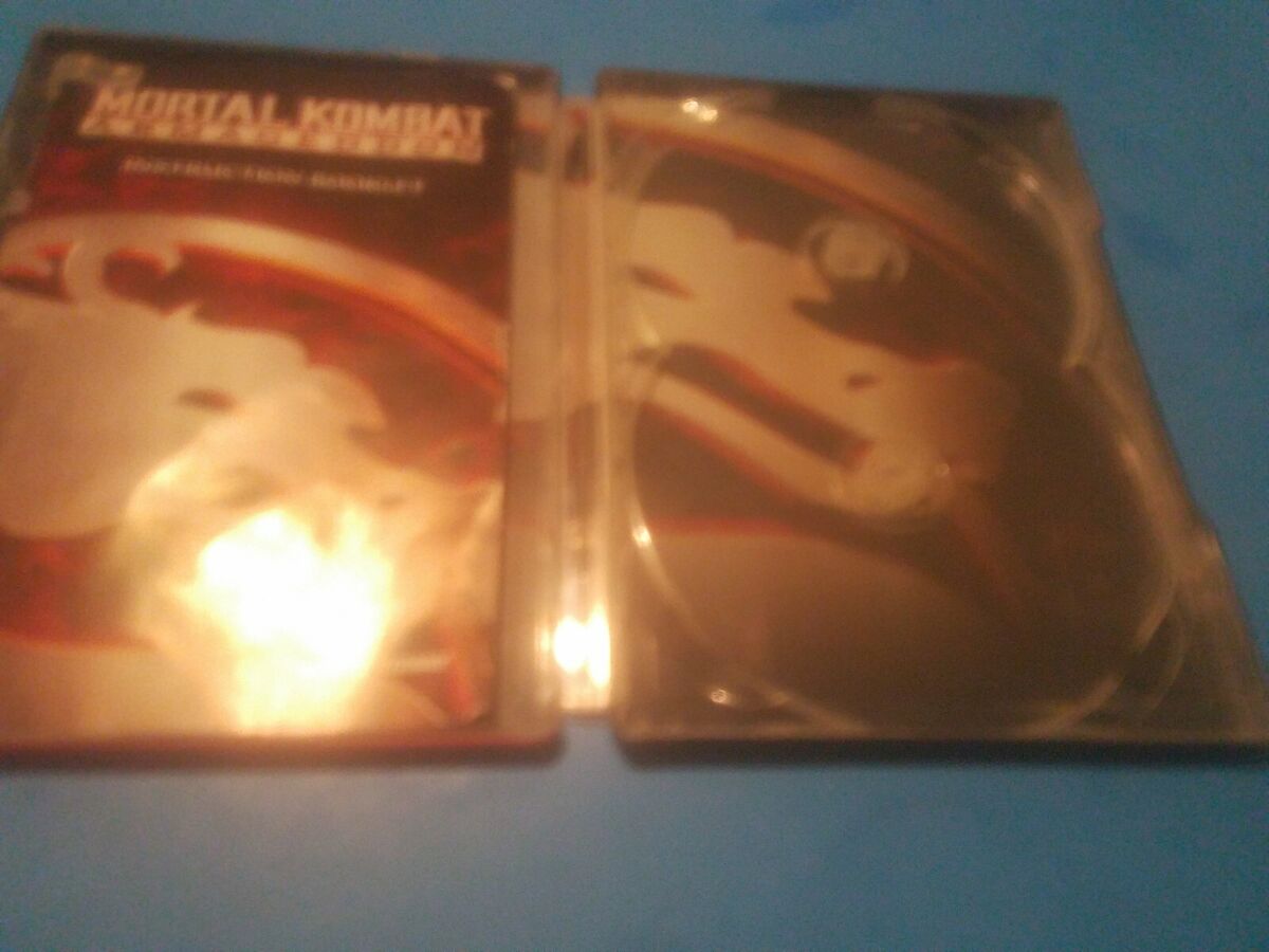 Mortal Kombat Armageddon Premium Edition PlayStation 2 Rare Steelbook *No  Game*