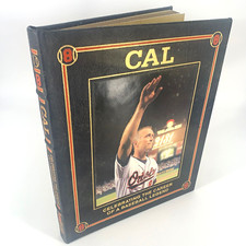 Cal Ripken, Jr. Leather Coffee Table Book Ex Libris Gilded Pages Orioles MLB MD