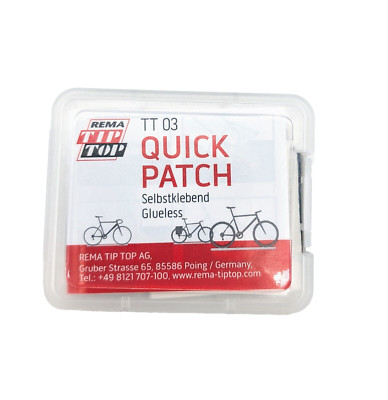 TIP TOP TT 03 Fahrradflickzeug Selbstklebend Reparaturset Schlauchflicken