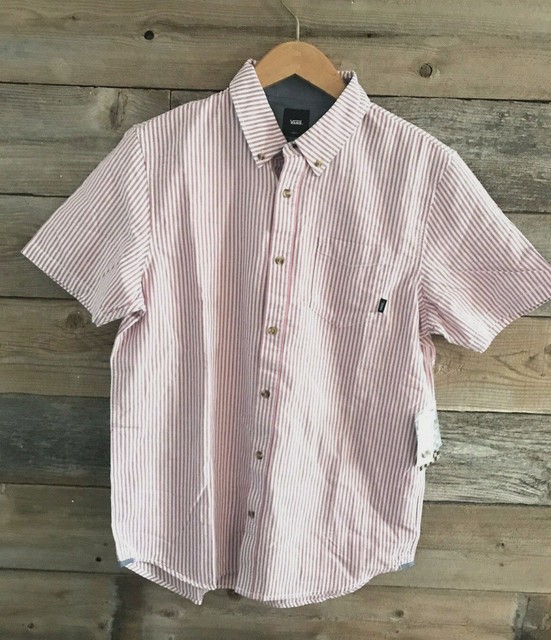 red white striped shirt mens