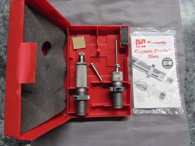Hornady Rifle Die Set For 224 Valkyrie 0.224 Bullet Diameter - 546211