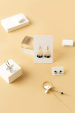 Jewelry Cards for Necklace and Earrings Display Bracelet Card Holder, Multi-S...