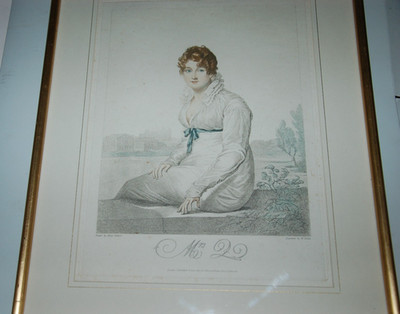 1820 WILLIAM BLAKE MRS Q. MISTRESS TO GEORGE 4TH. JANE AUSTEN'S JANE BENNET RARE