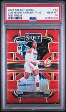 2024 PANINI SELECT WNBA RED PRIZM #62 CHEYENNE PARKER-TYUS 115/149 PSA 10