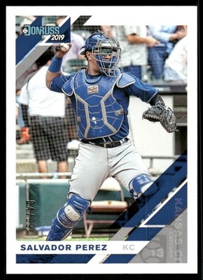 2019 Donruss Holo Back #179 Salvador Perez /99 - BB