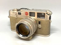 Leica M6 Platinum 150th Anniversary Set Rangefinder Camera from Japan N0920