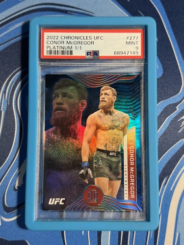 Conor McGregor 1/1 Platinum 2022 Panini Chronicles PSA 9 UFC 🇮🇪☘️