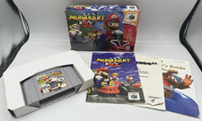 Mario Kart 64 Nintendo 64 Authentic Complete in Box with All Inserts  Cardboard